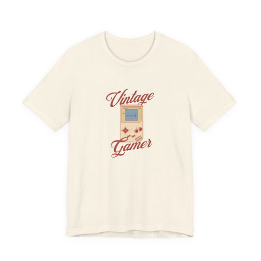 Vintage Gamer T‑Shirt — Retro Handheld Game Console Tee